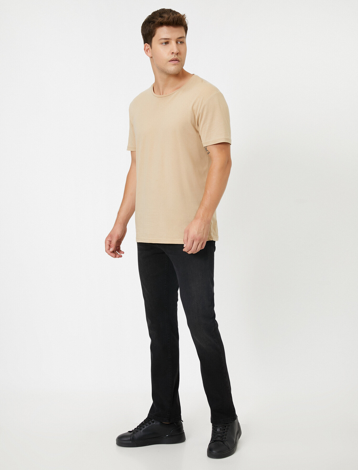   Straight Fit Boru Paça Kot Pantolon - Mark Jean