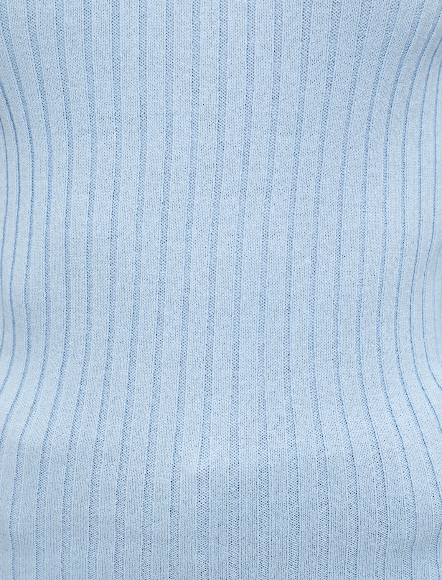   Dik Yaka Uzun Kollu Slim Triko Kazak