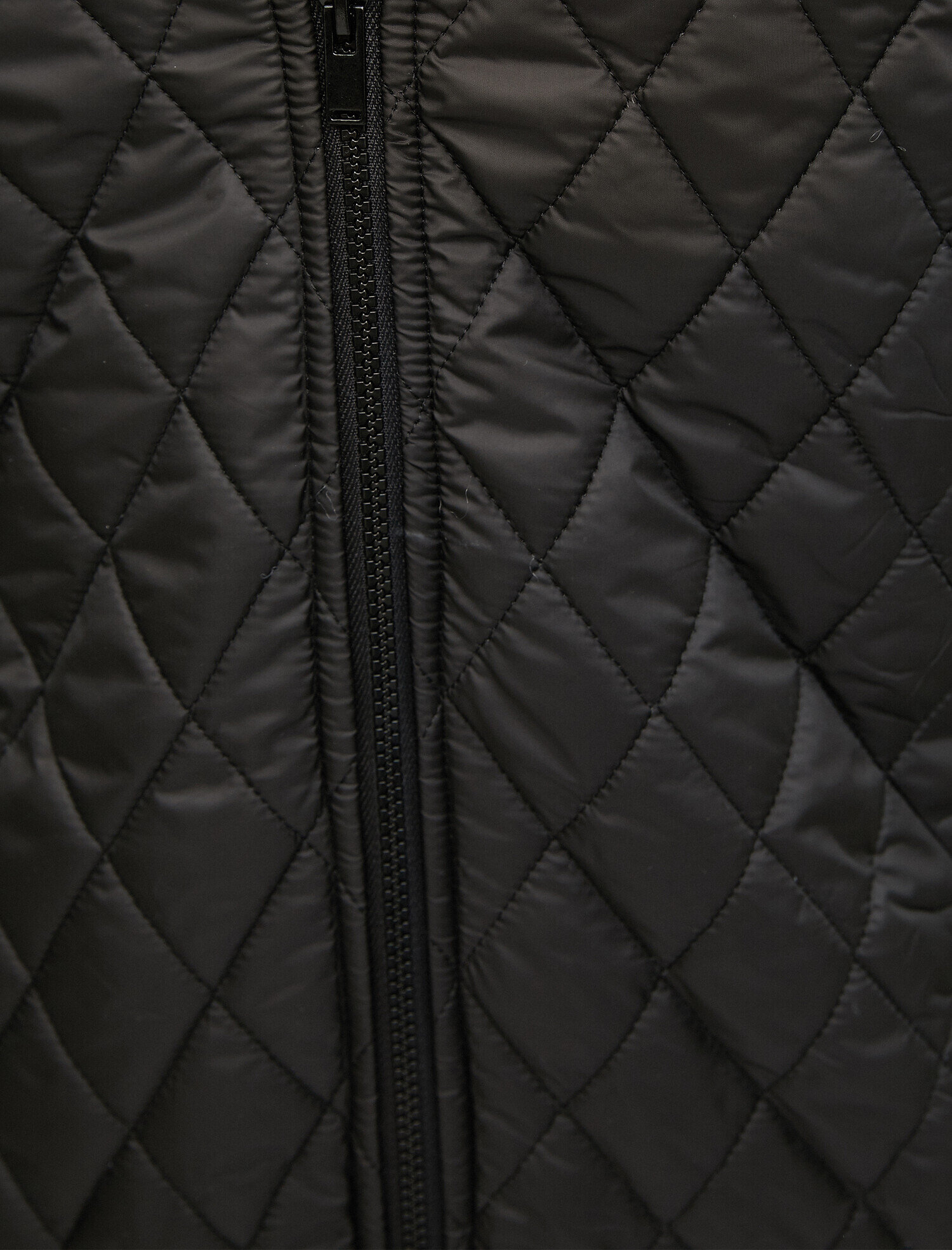   Bomber Ceket Kapitone Fermuarlı