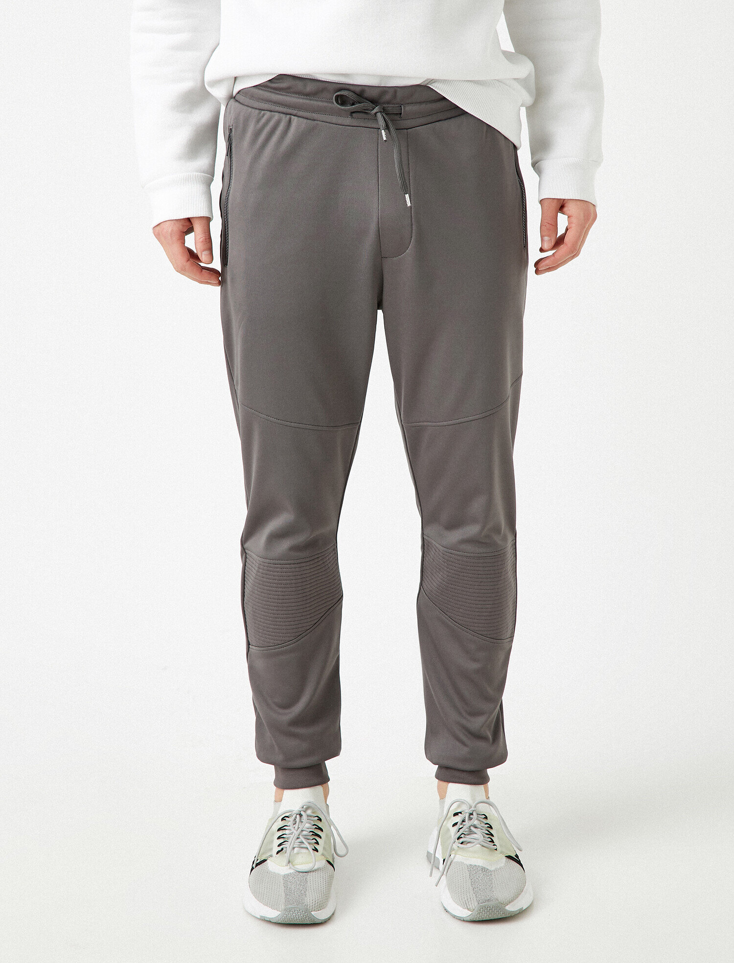 Cepli Fermuarlı Normal Bel Jogger Eşofman Altı