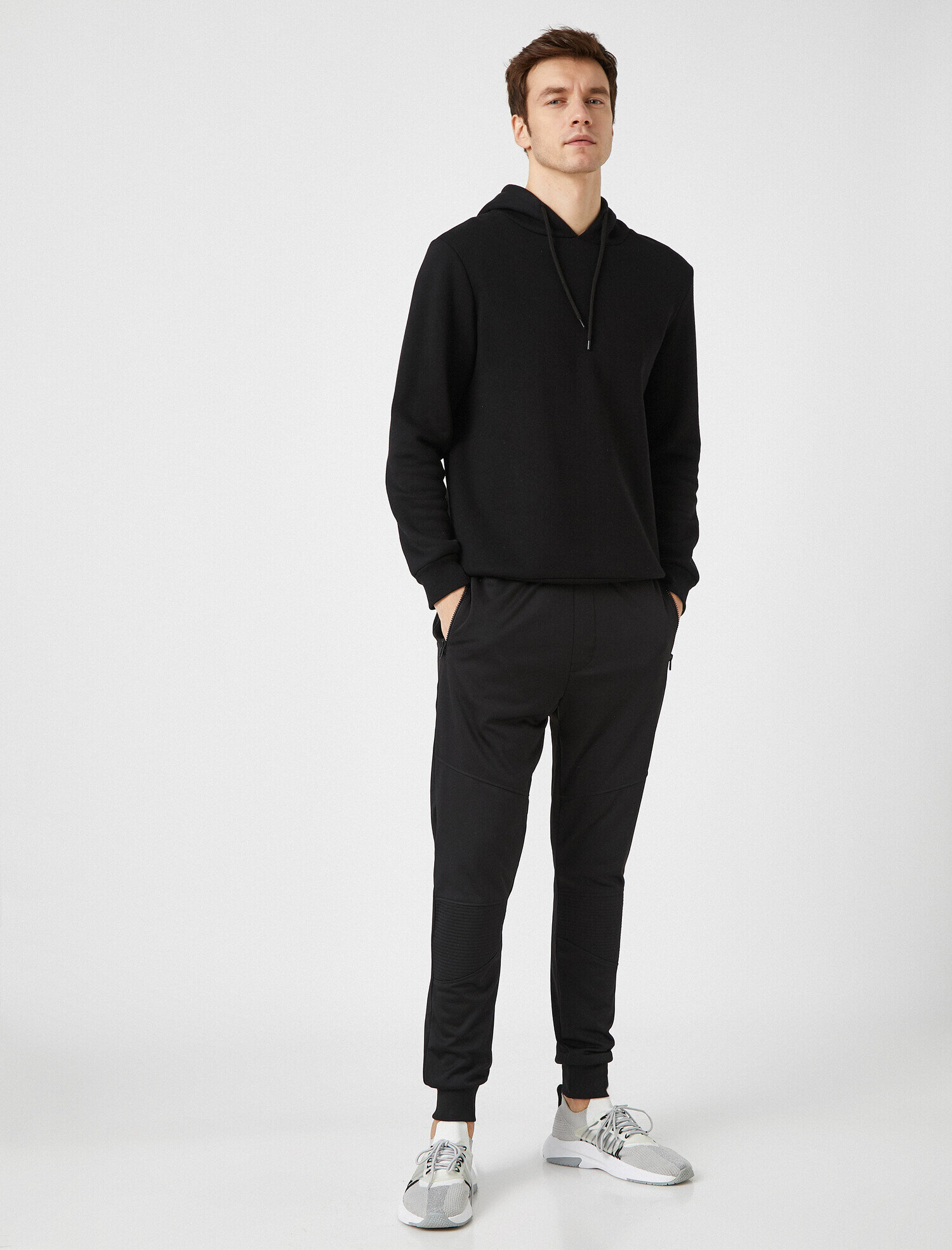   Cepli Fermuarlı Normal Bel Jogger Eşofman Altı