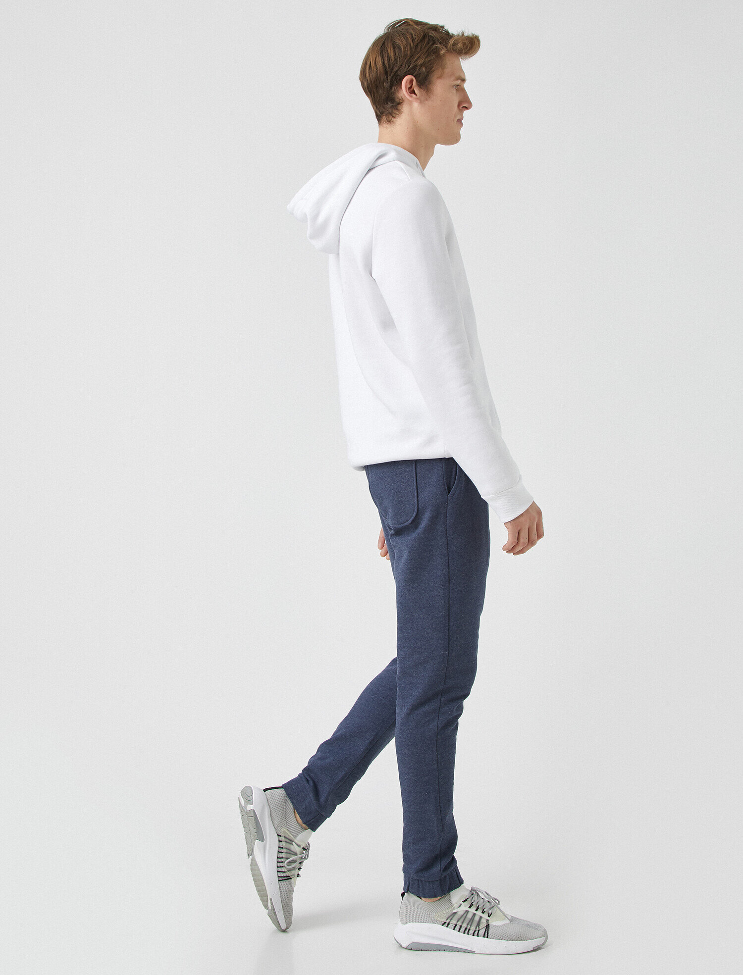   Pamuklu Beli Bağlamalı Cepli Basic Jogger Eşofman Altı