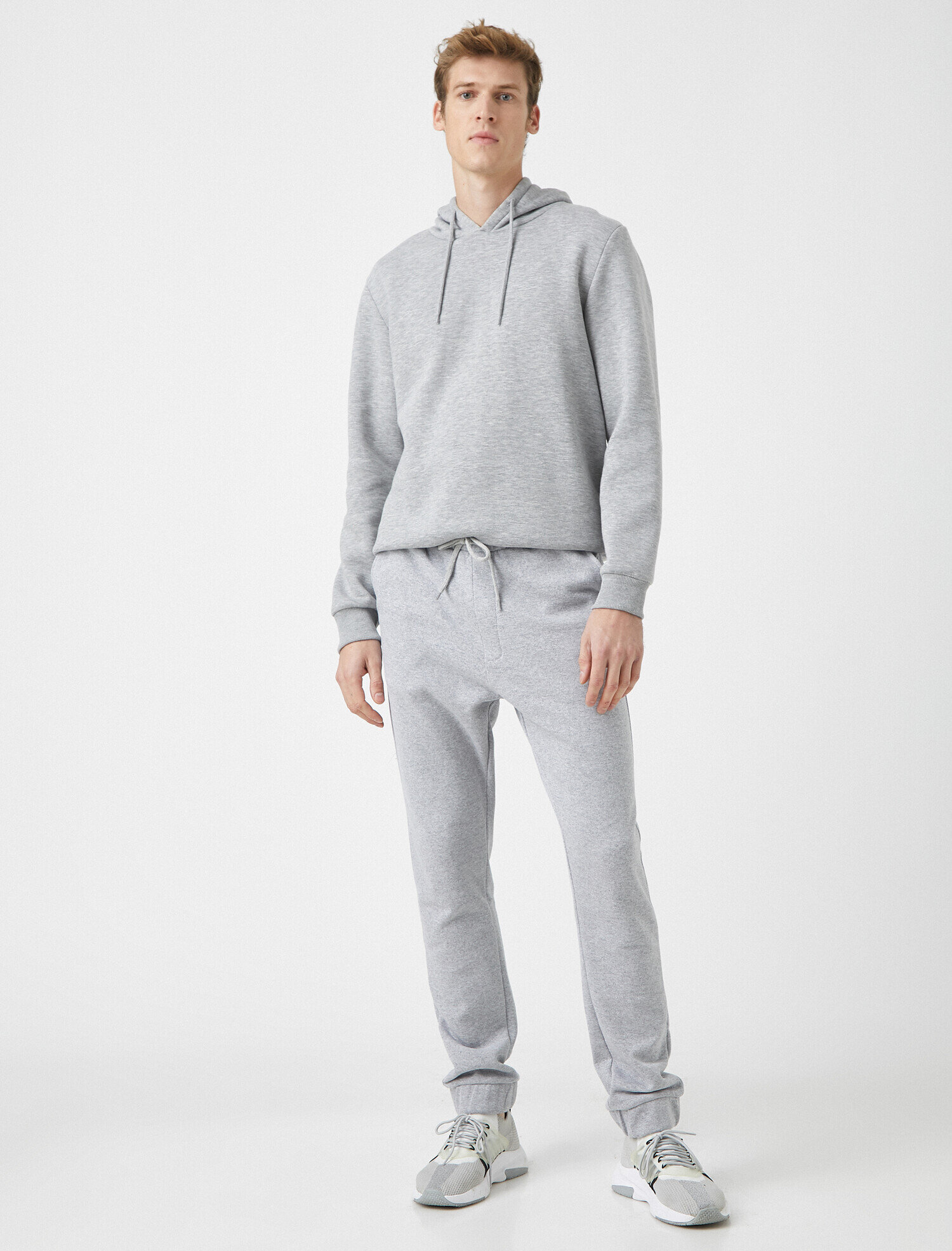 Pamuklu Beli Bağlamalı Basic Jogger Eşofman Altı