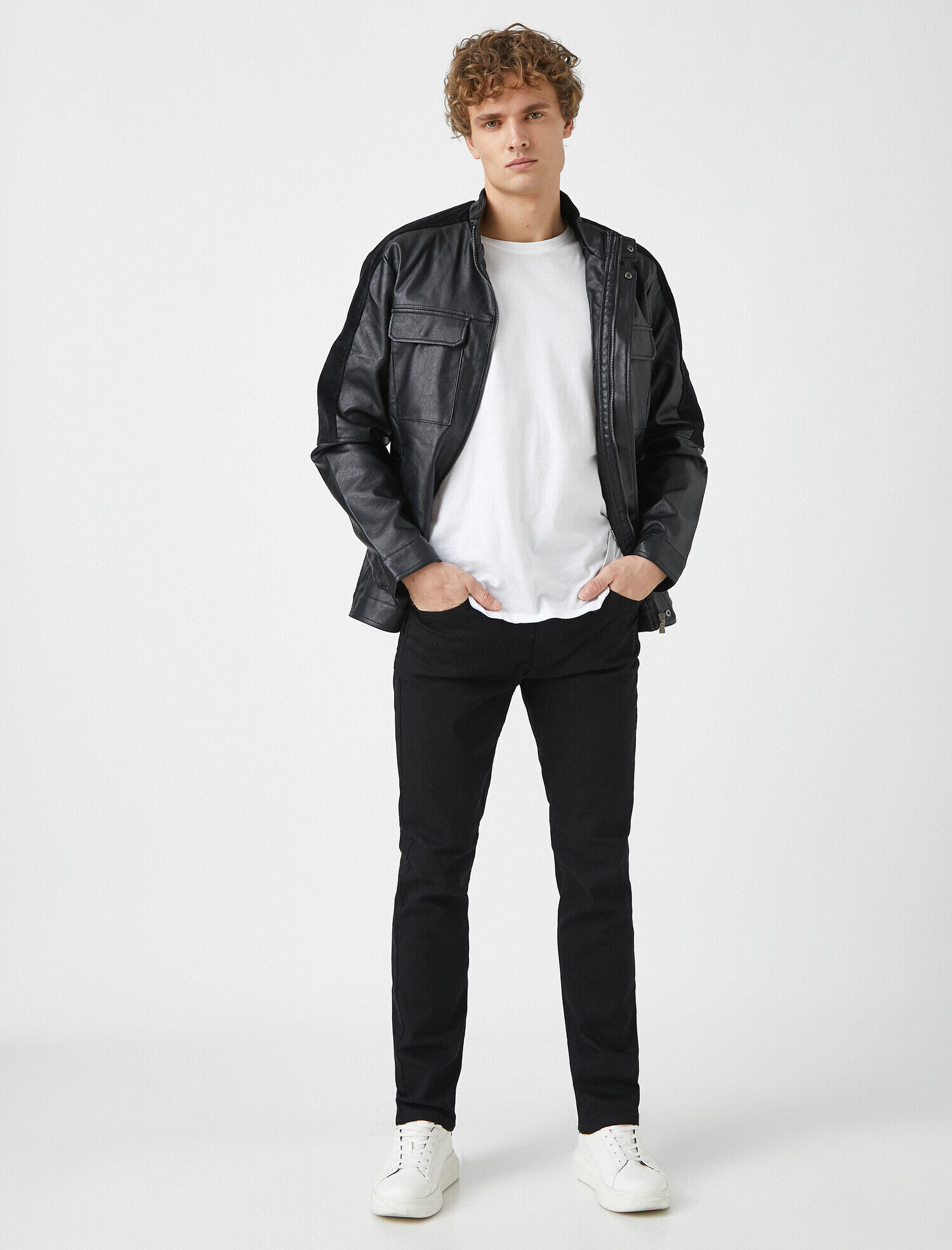   Straight Fit Boru Paça Kot Pantolon - Mark Jean