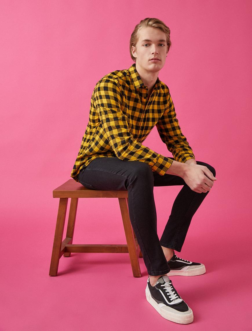   Skinny Fit Kot Pantolon - Michael Jean
