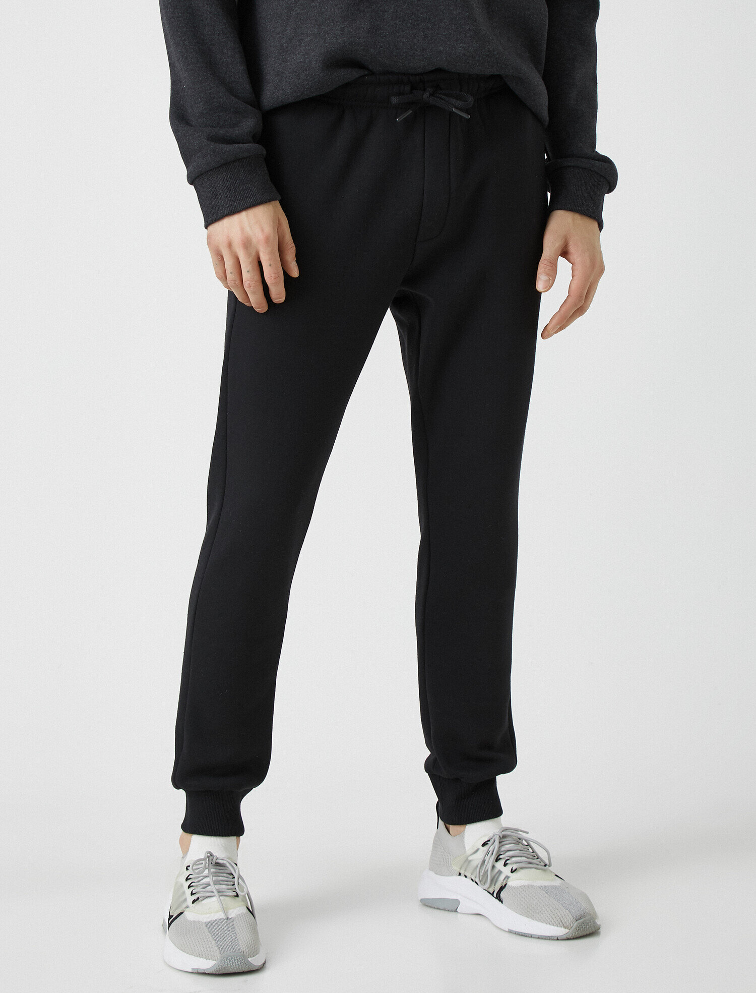 Beli Bağlamalı Basic Jogger Eşofman Altı