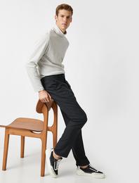 Slim Fit Comfort Strech Cepli Chino Pantolon