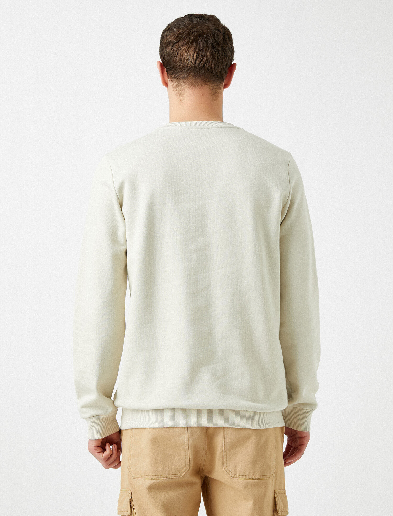   Pamuklu Looney Tunes Lisanslı Baskılı Bisiklet Yaka Sweatshirt