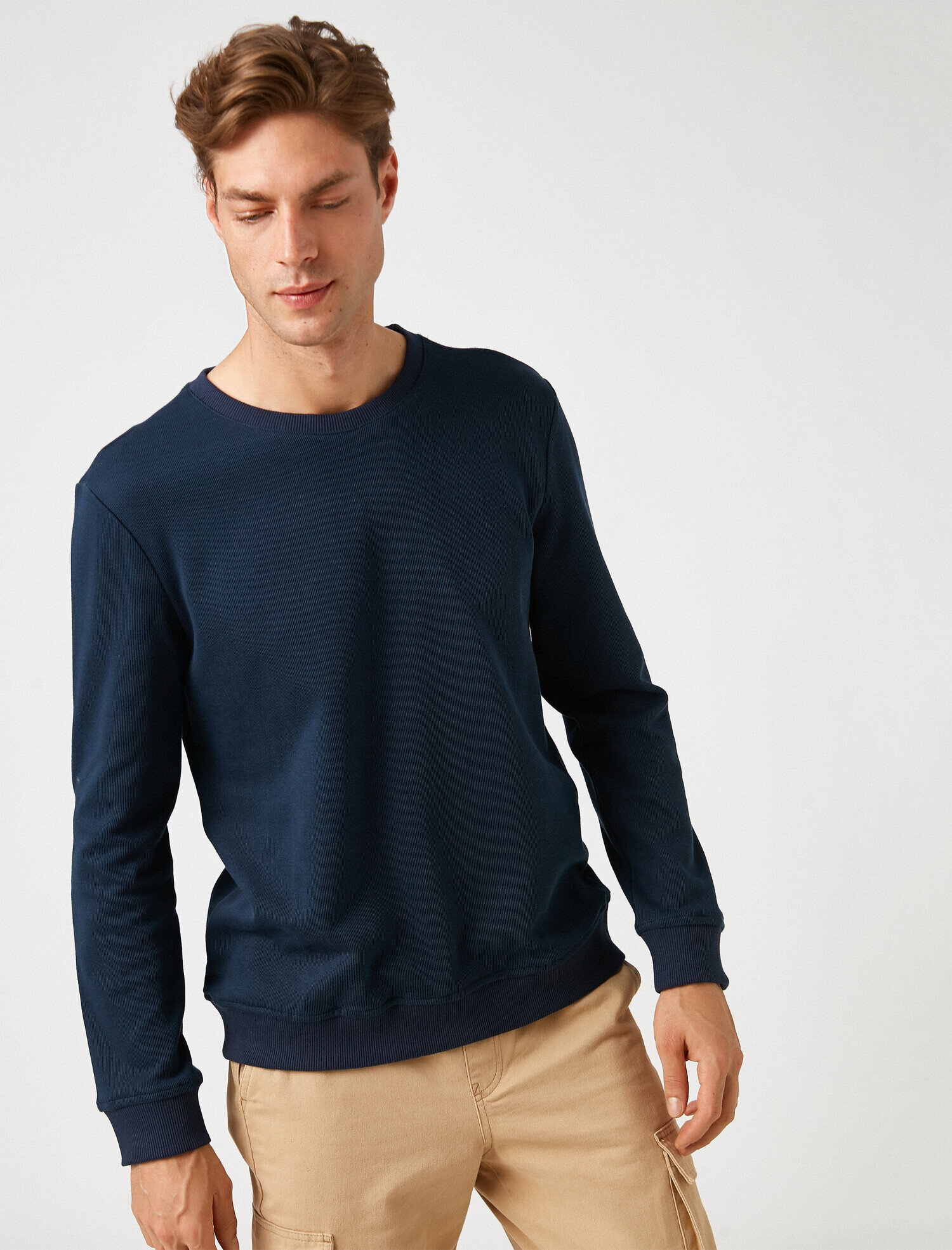   Bisiklet Yaka Basic Kazak