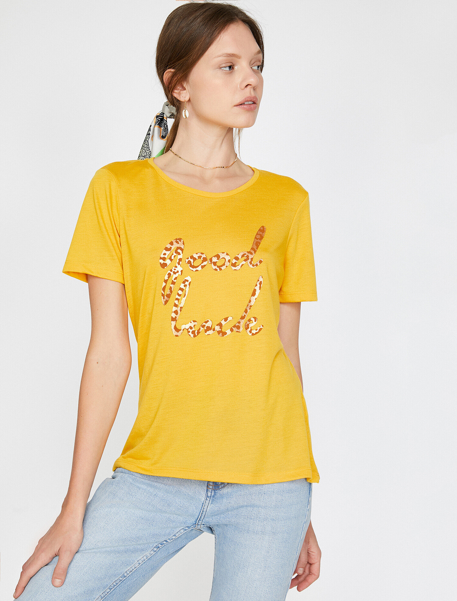 Yazılı Baskılı Tişört