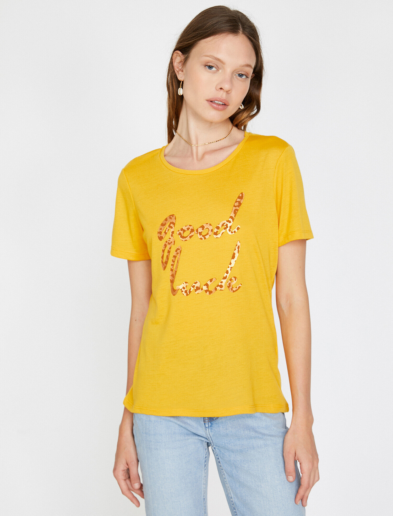 Yazılı Baskılı Tişört