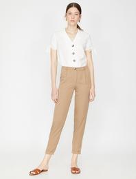 Cep Detaylı Pantolon