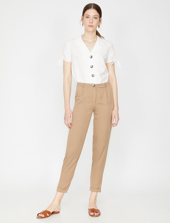  Cep Detaylı Pantolon