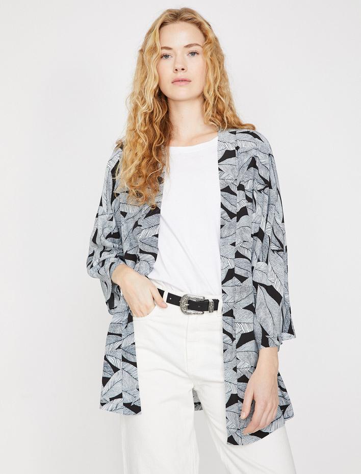  Desenli Kimono