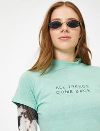 Yazılı Baskılı Tişört