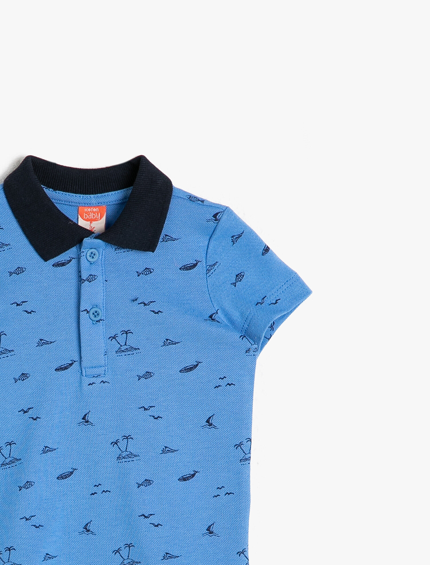  Erkek Bebek Polo Yaka Tişört