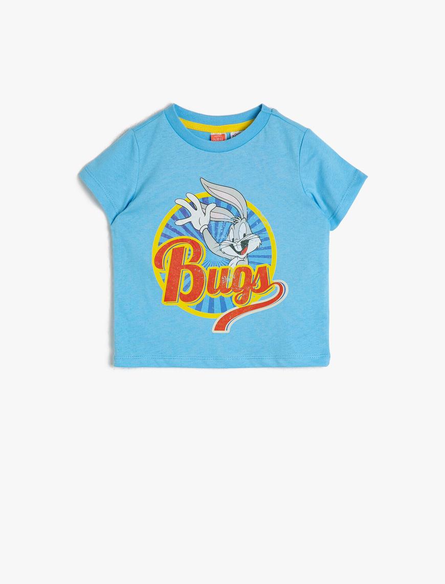  Erkek Bebek Bugs Bunny Lisanslı Tişört