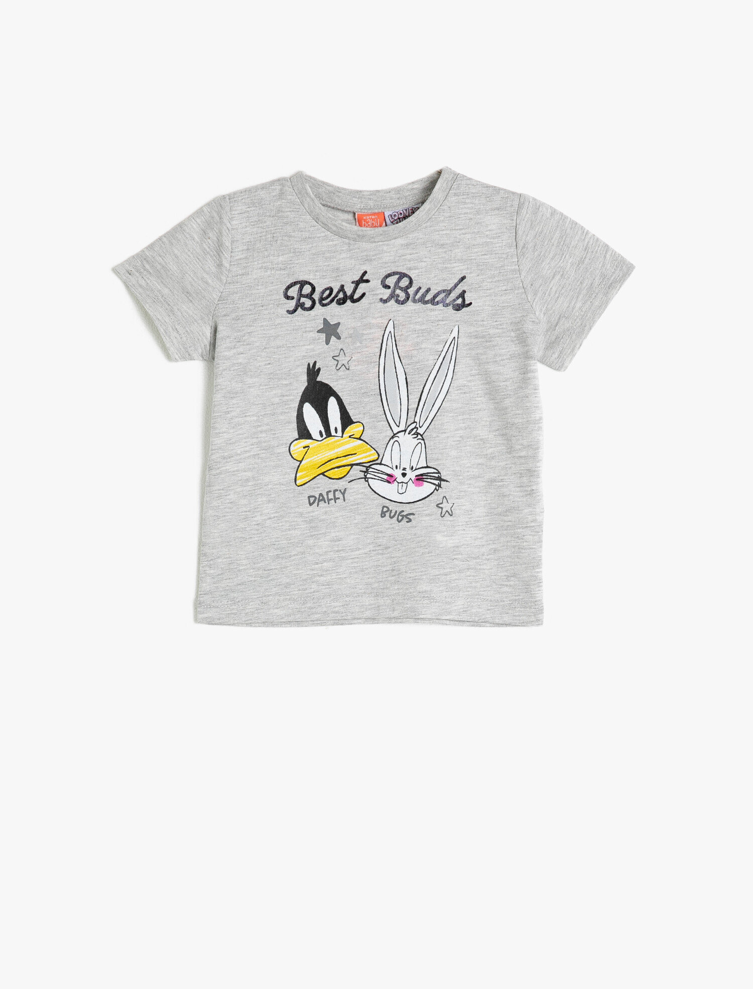  Erkek Bebek Looney Tunes Baskılı Lisanslı Tişört