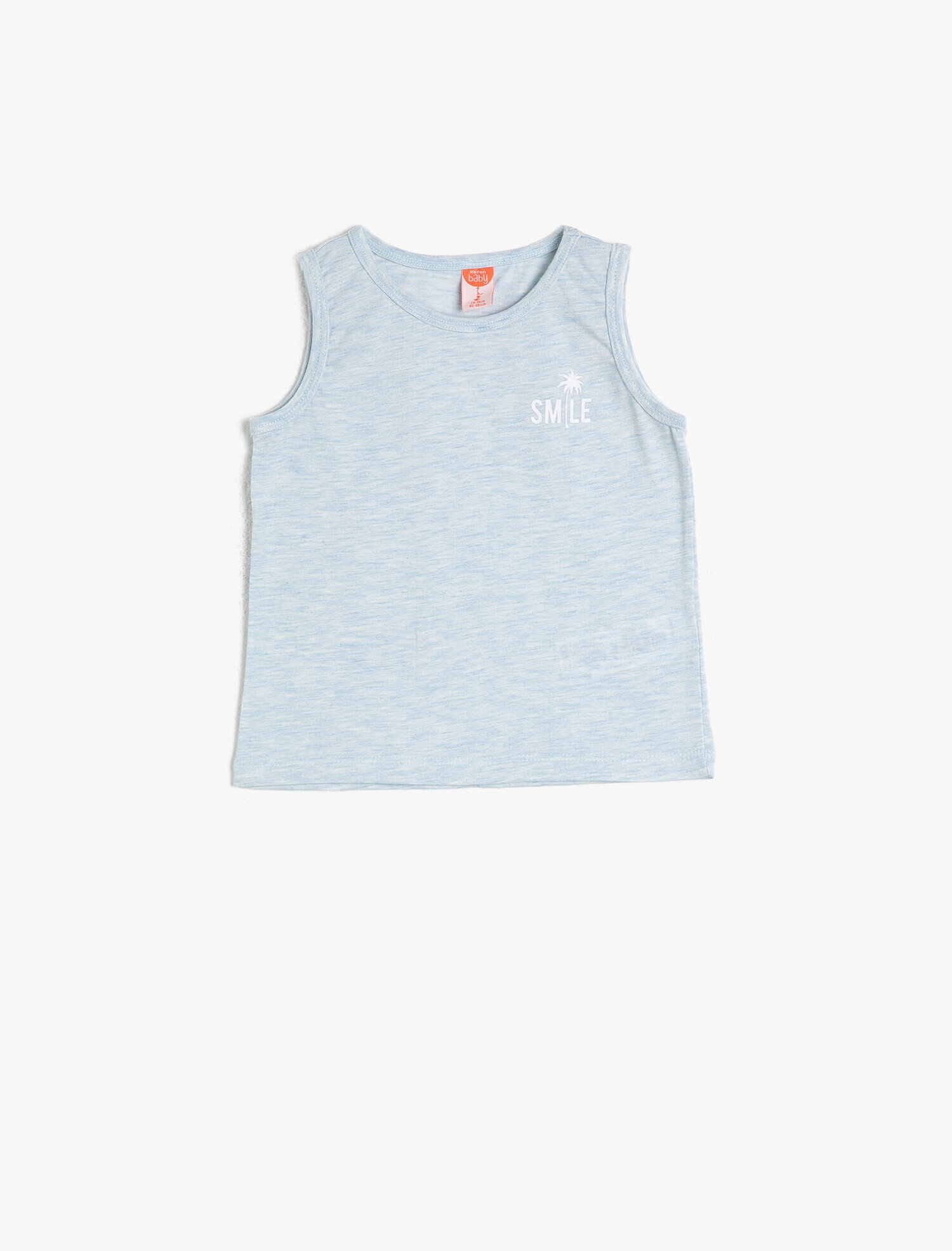  Erkek Bebek Yazılı Baskılı Atlet