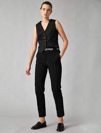 Kemerli Cigarette Pantolon