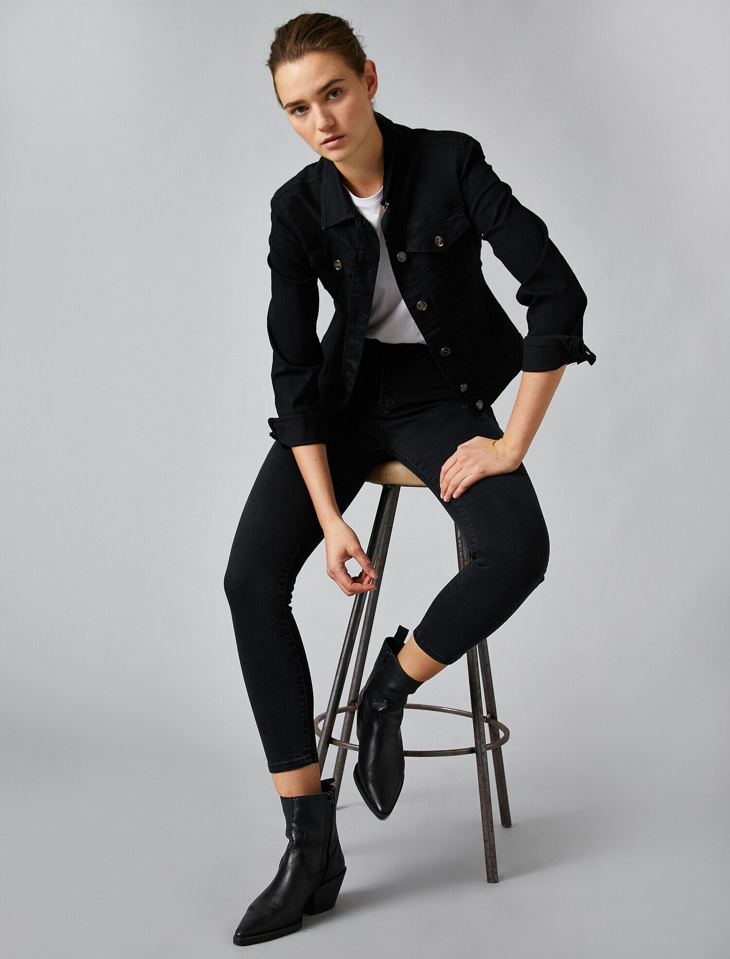   Push Up Jean - Normal Bel Toparlayıcı Dar Kesim Dar Paça Pantolon