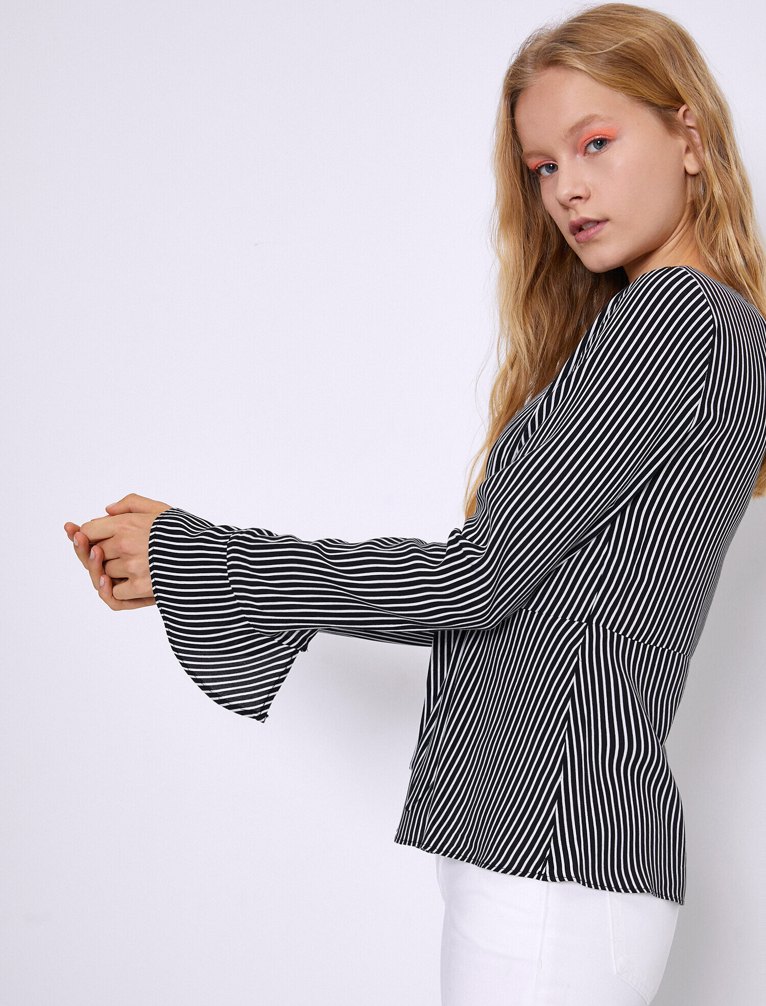   Çizgili Bluz