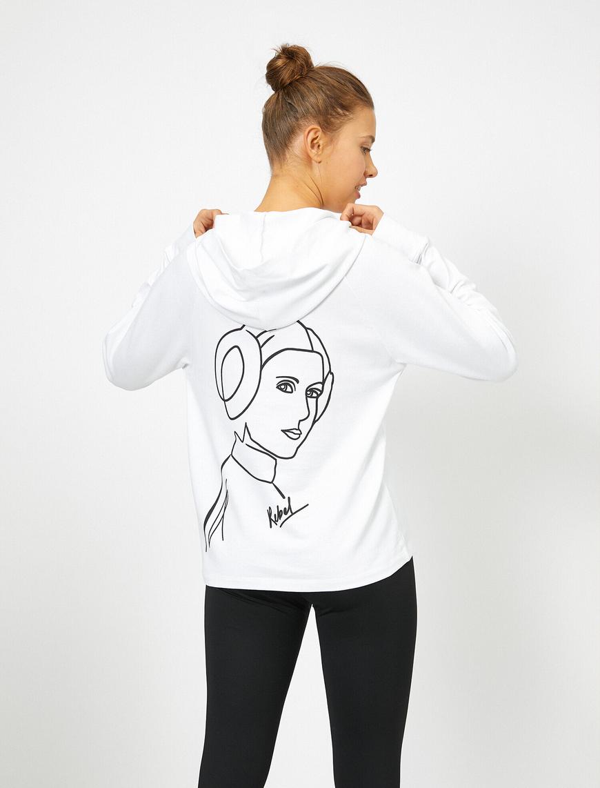   Star Wars Lisanslı Baskılı Sweatshirt