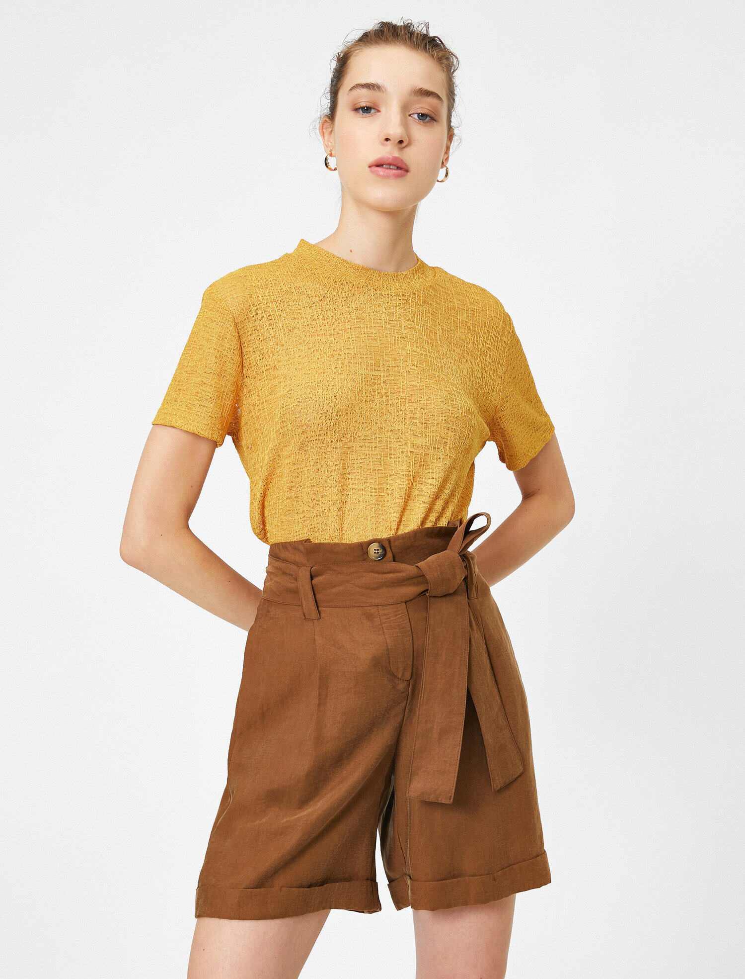   Bisiklet Yaka Tişört