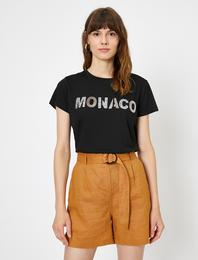 Yazılı Baskılı Tişört