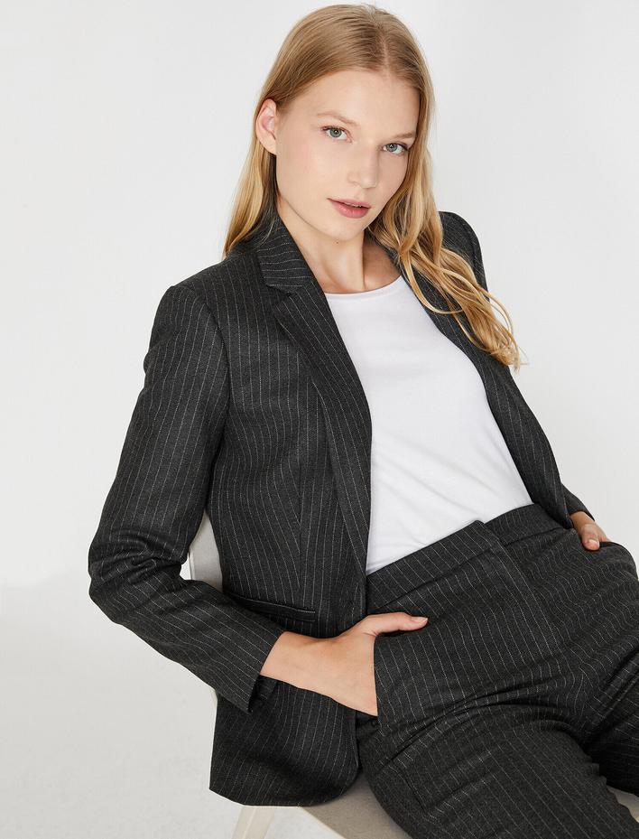  Çizgili Ceket