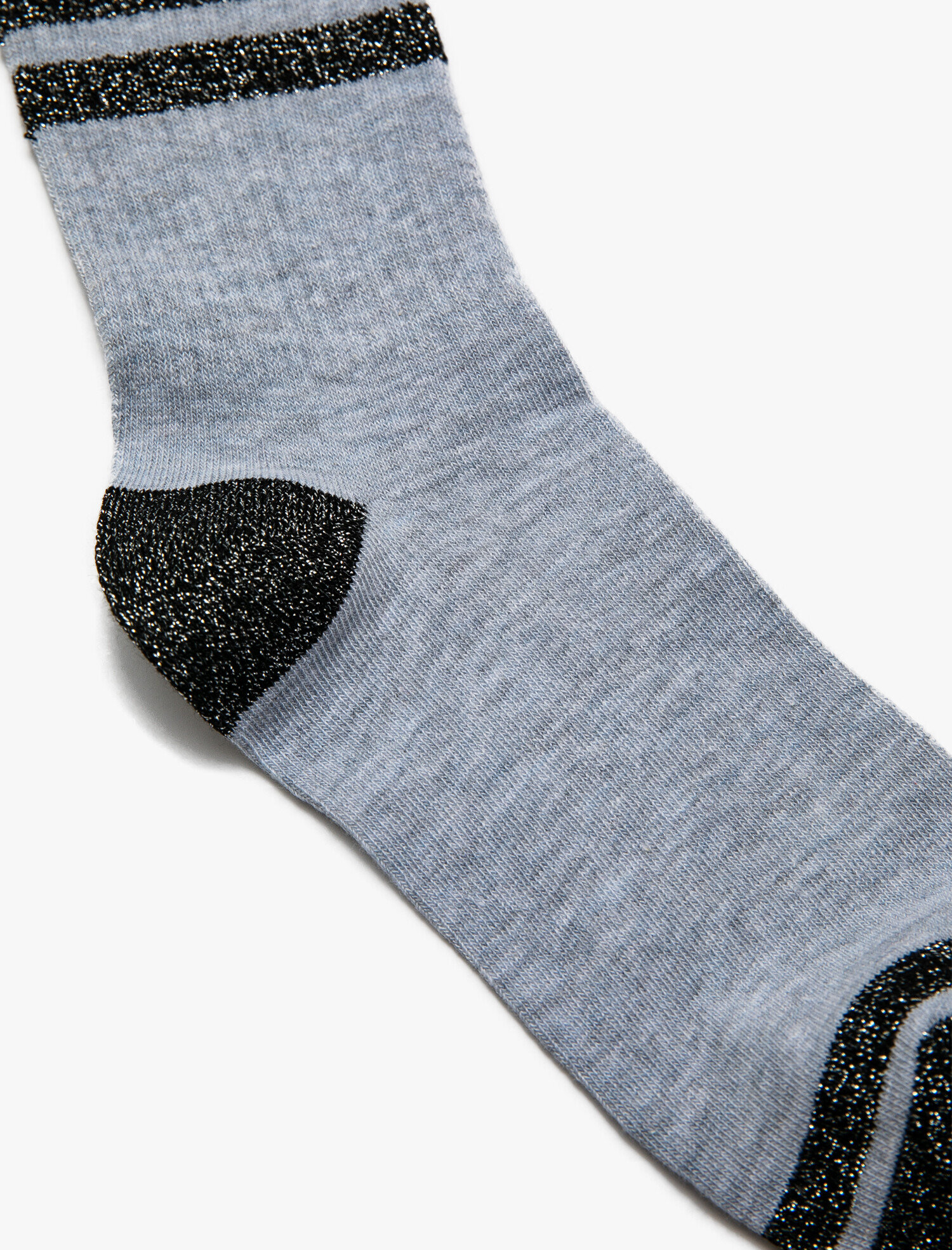  Kadın Parlak Detaylı Çorap
