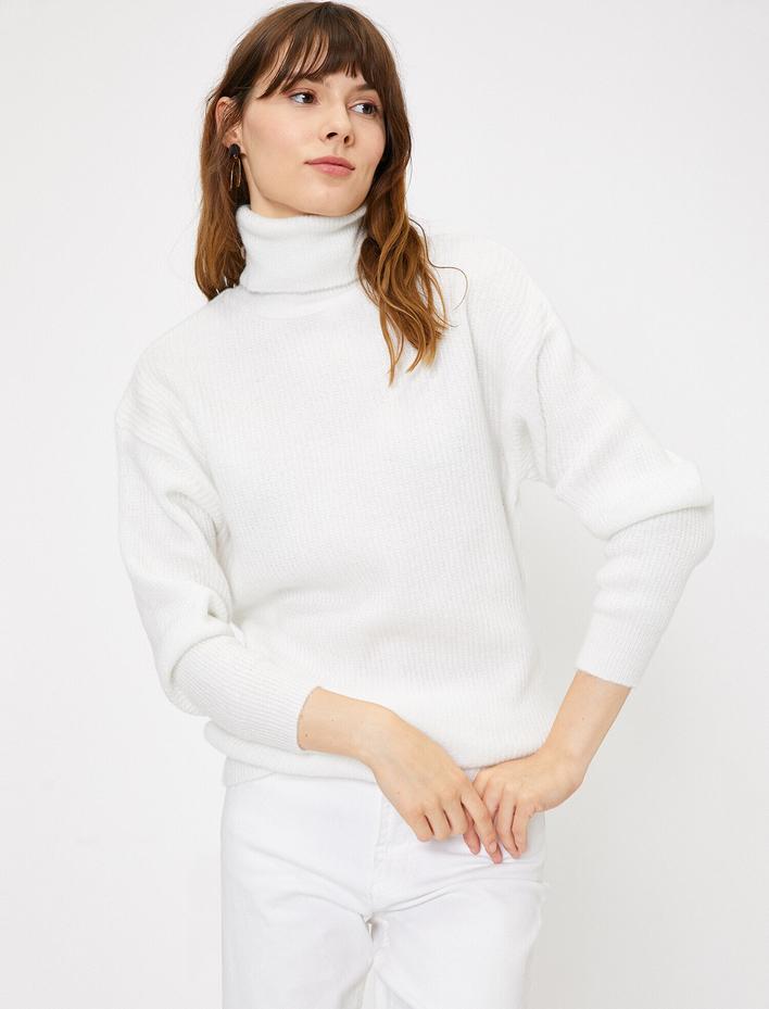  Boğazlı Triko Tunik