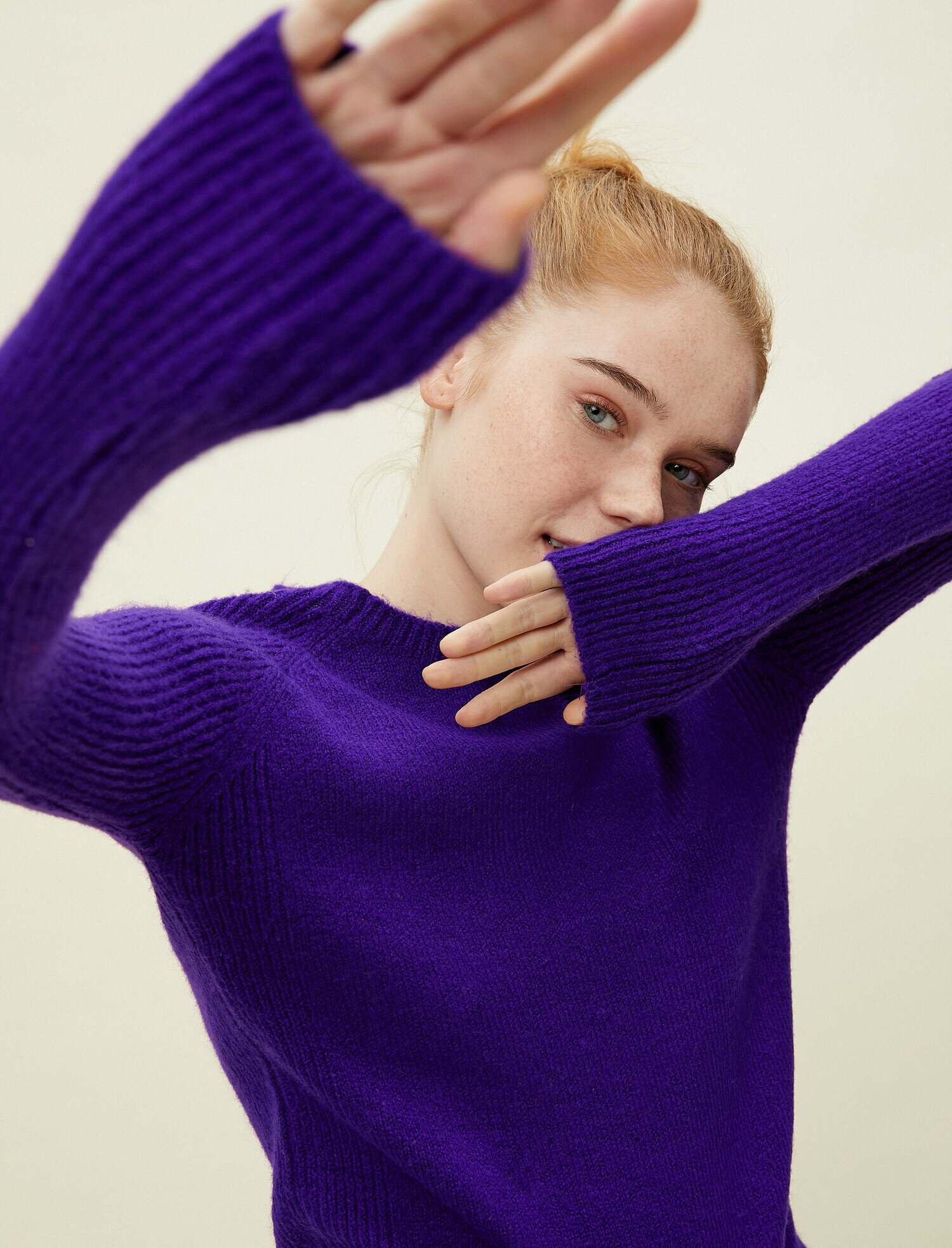   Bisiklet Yaka Triko Kazak