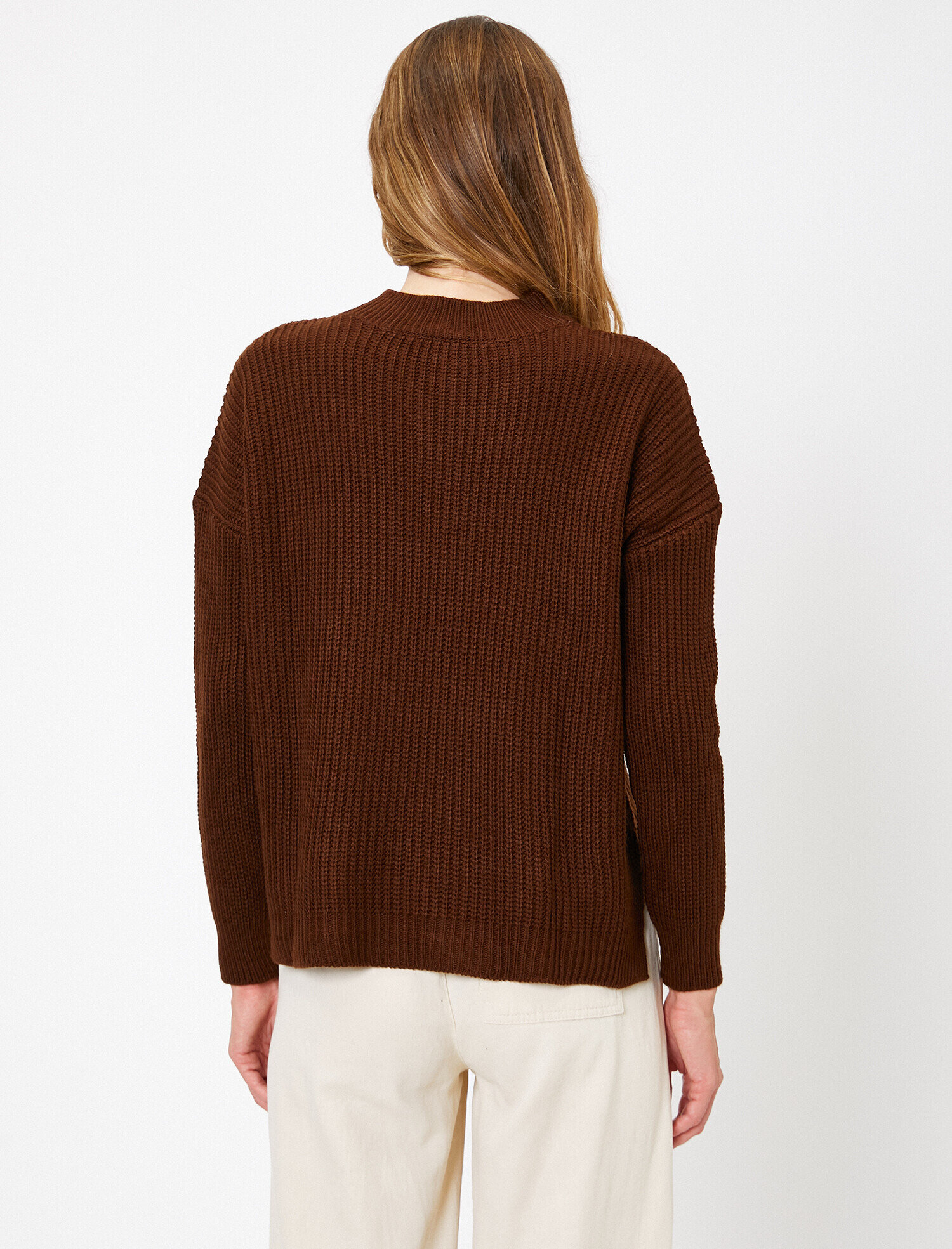   Örgülü Triko Kazak