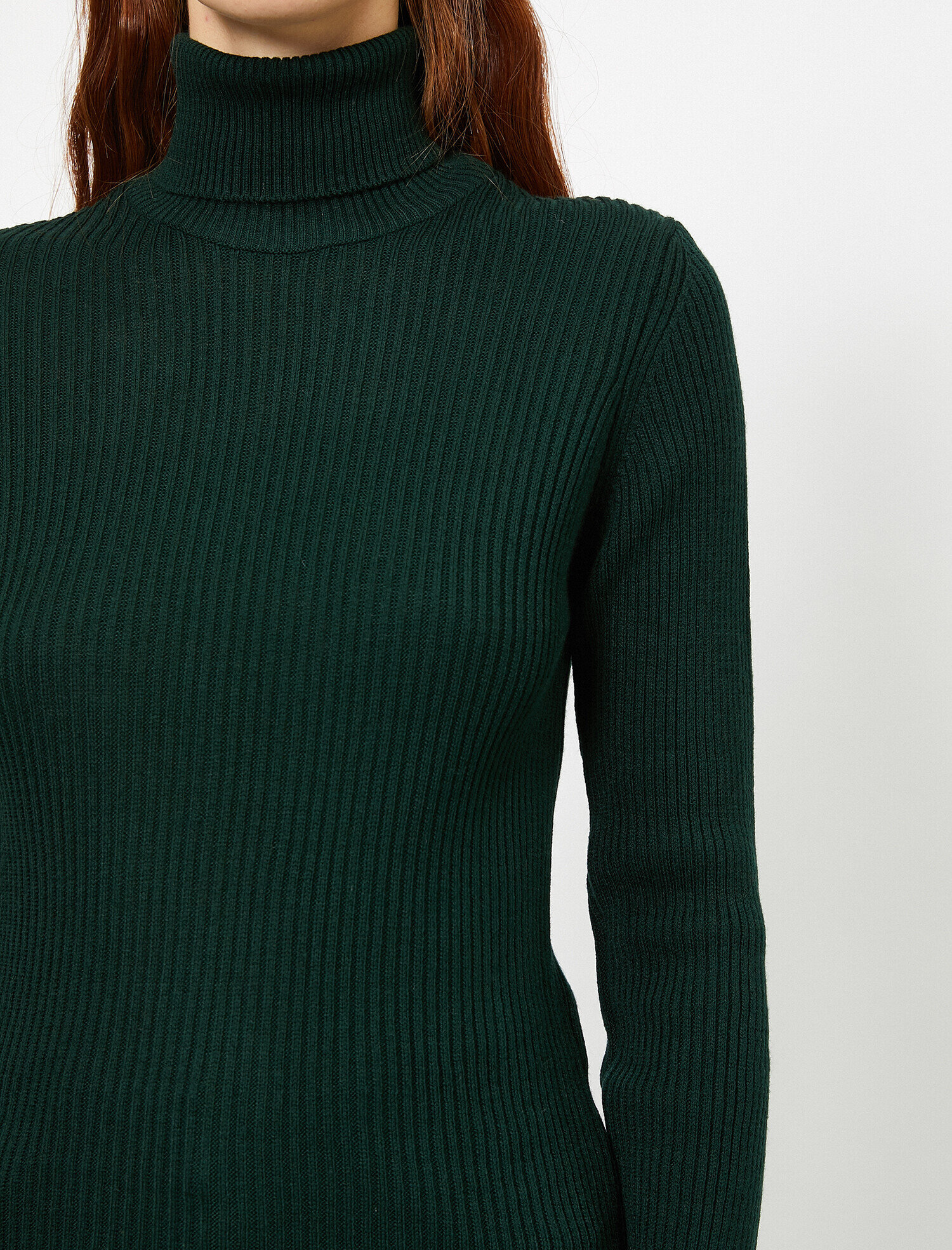   Boğazlı Triko Kazak