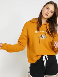Kapüşonlu Sweatshirt