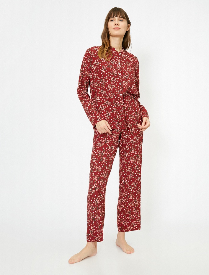  Desenli Pijama Altı