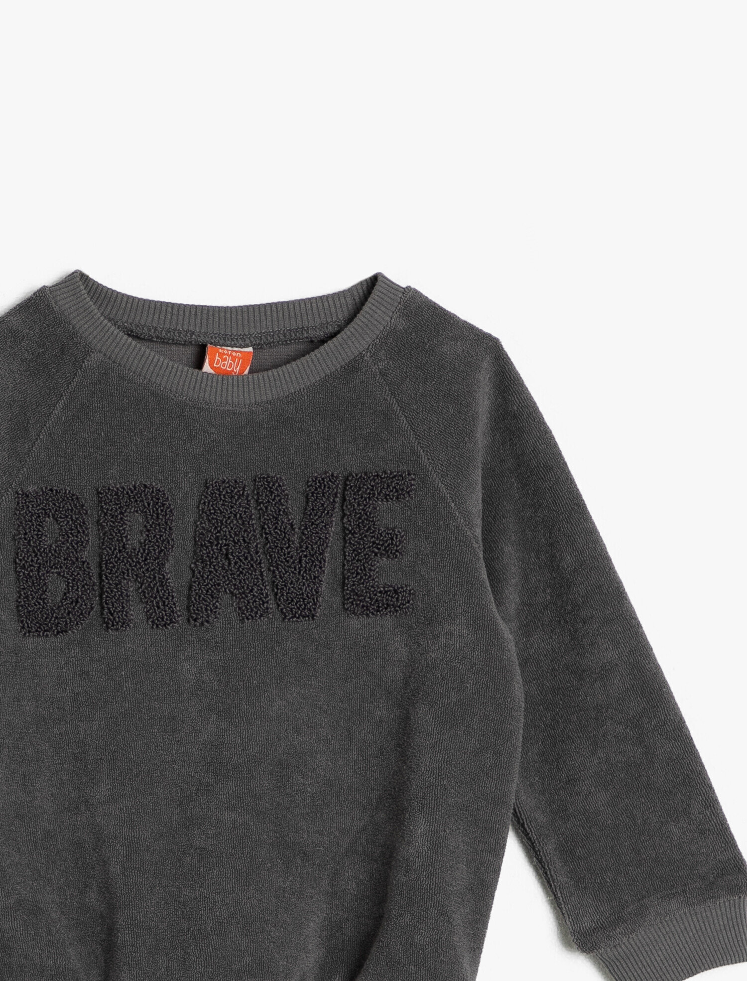  Erkek Bebek İşlemeli Sweatshirt