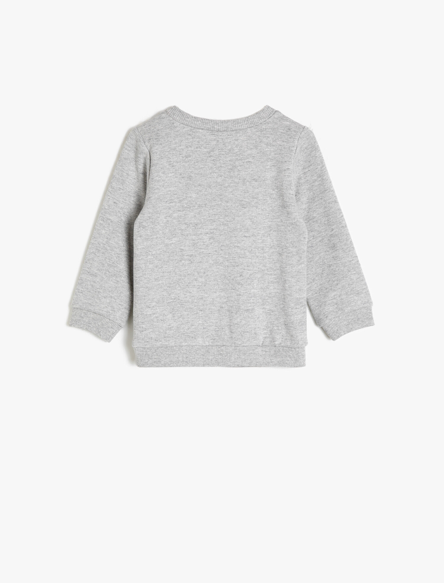  Erkek Bebek Baskılı Sweatshirt Uzun Kollu