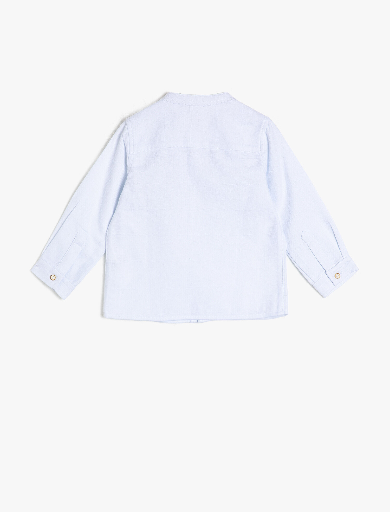 Erkek Bebek Cep Detaylı Gömlek