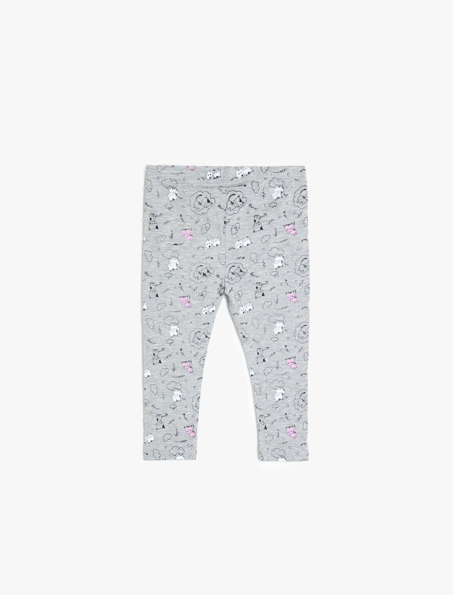 Kız Bebek Baskılı Tayt