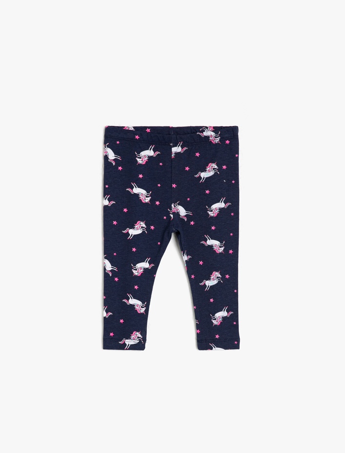 Kız Bebek Desenli Tayt