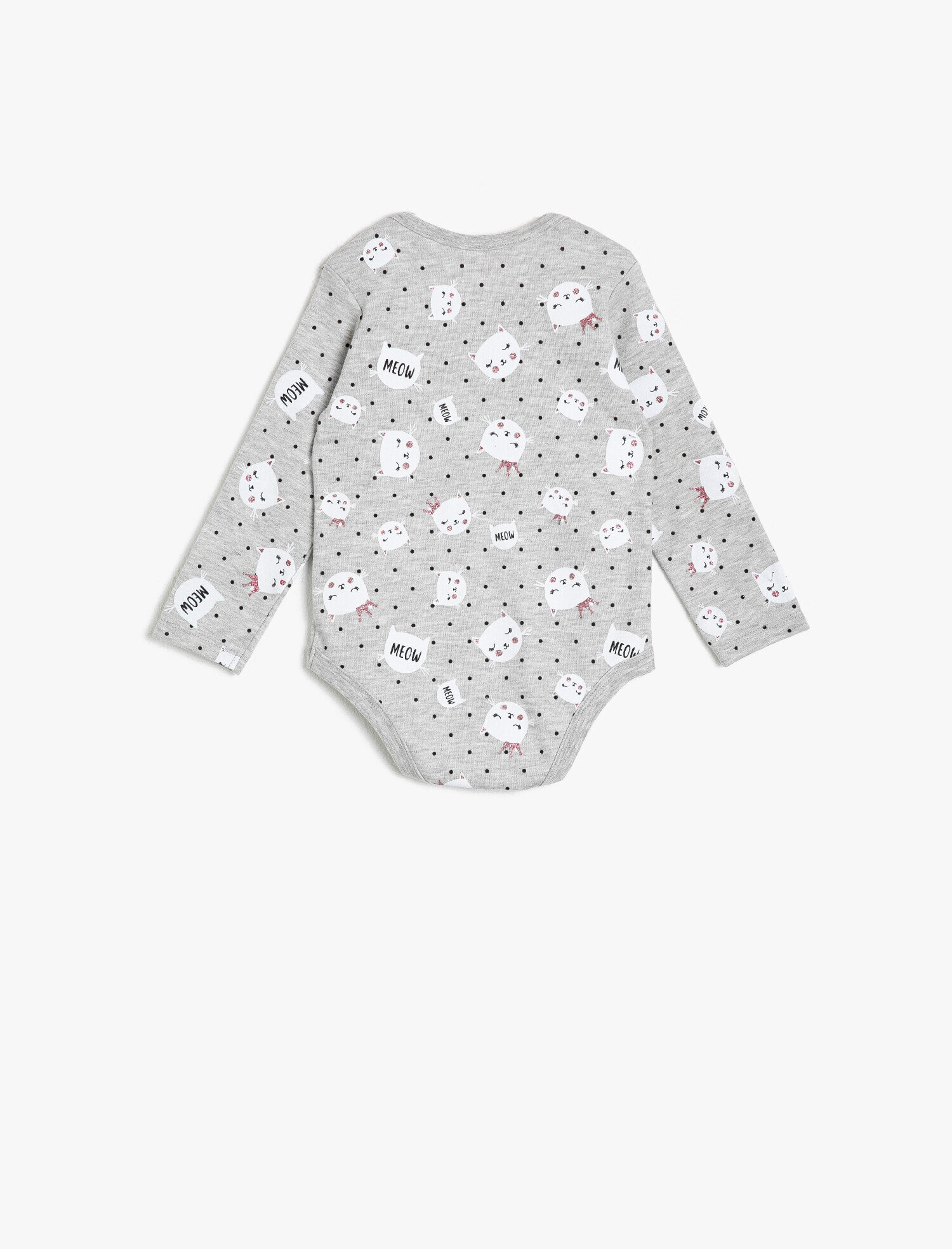  Kız Bebek Baskılı Çıtçıtlı Body