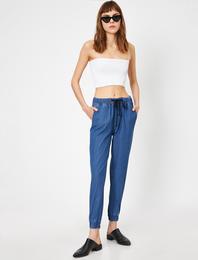 Tie Waist Jeans