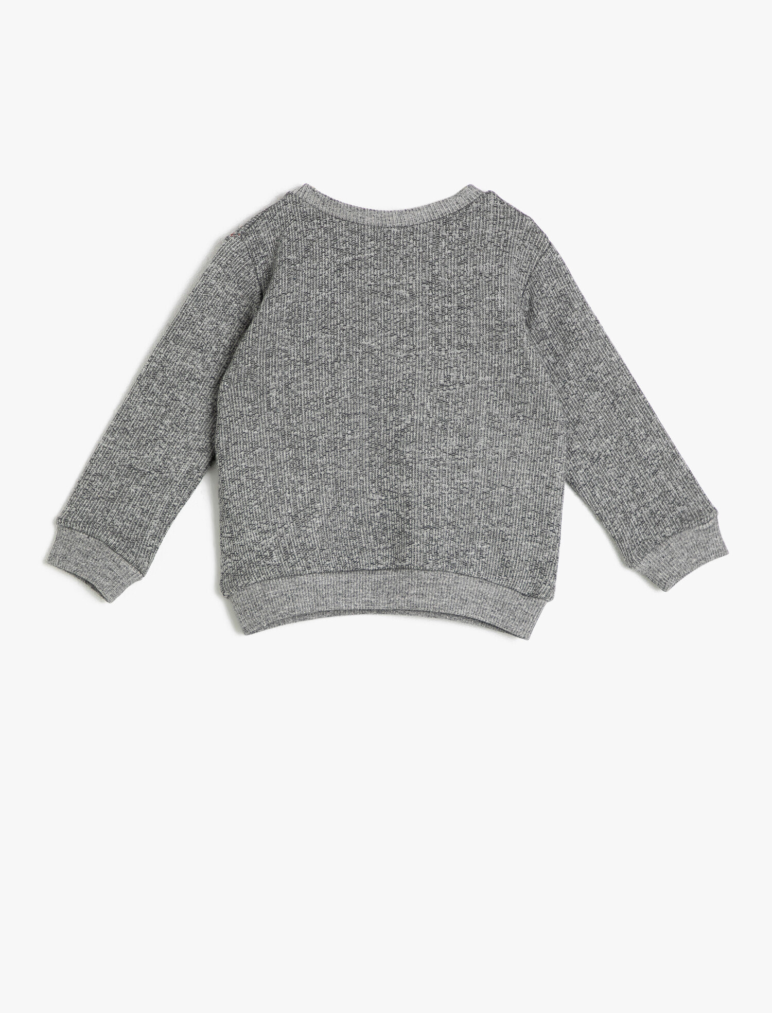 Erkek Bebek Yazılı Baskılı Sweatshirt