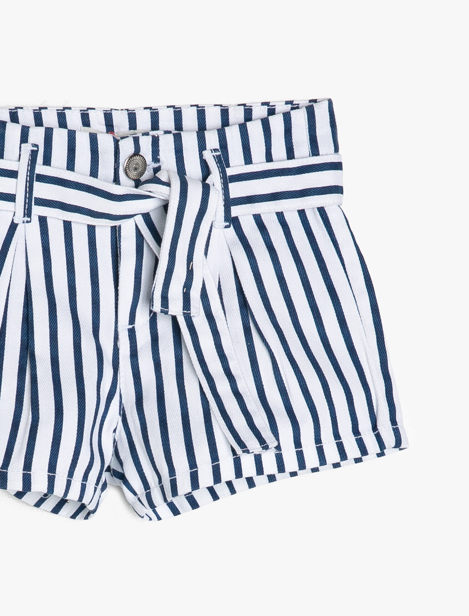  Kız Çocuk Çizgili Şort