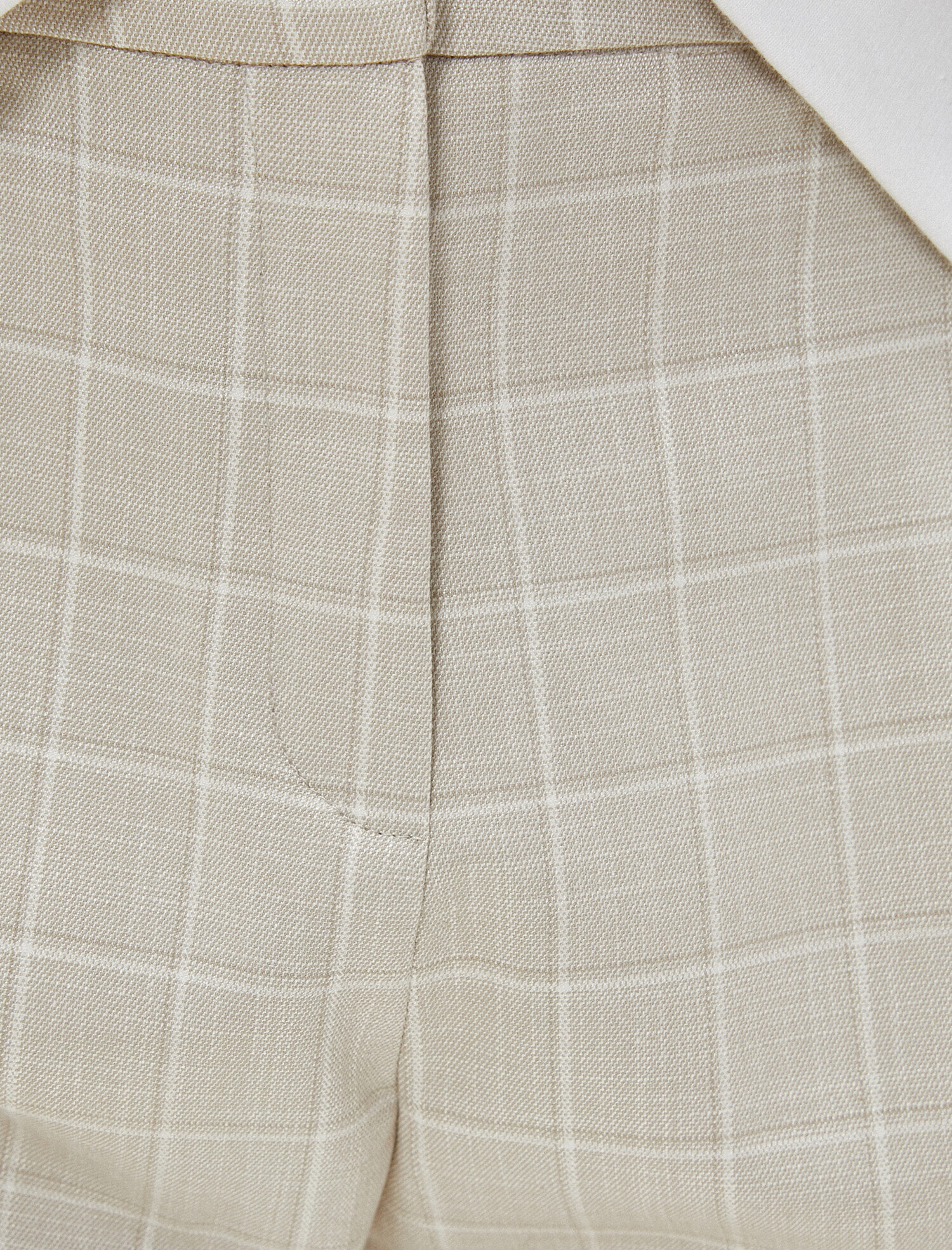   Kareli Pilili Havuç Pantolon