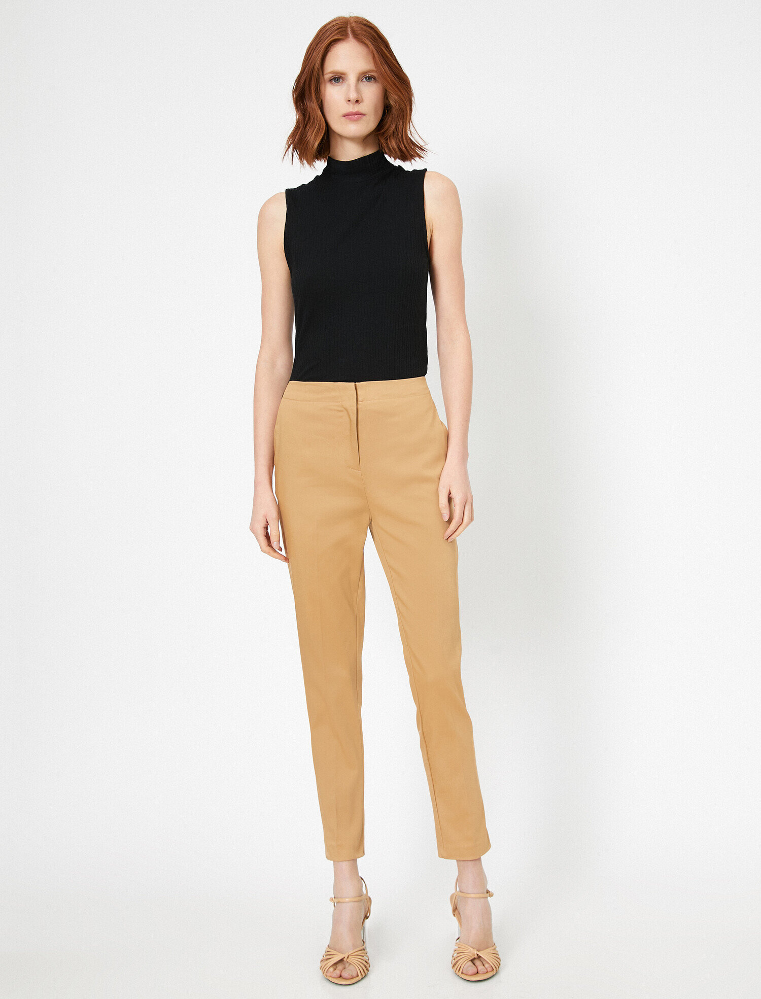   Cep Detaylı Basic Pantolon