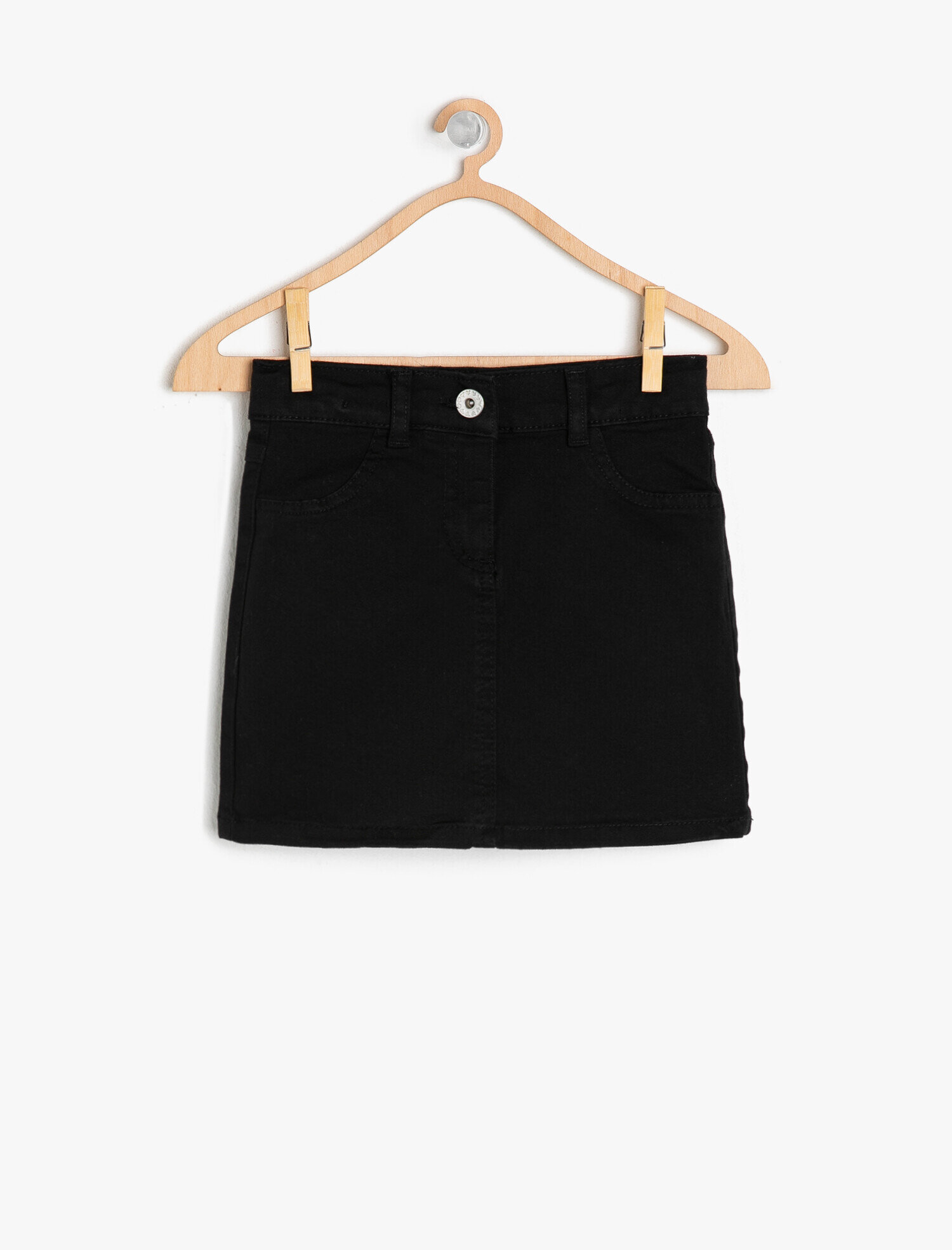  Kız Çocuk Cep Detaylı Etek