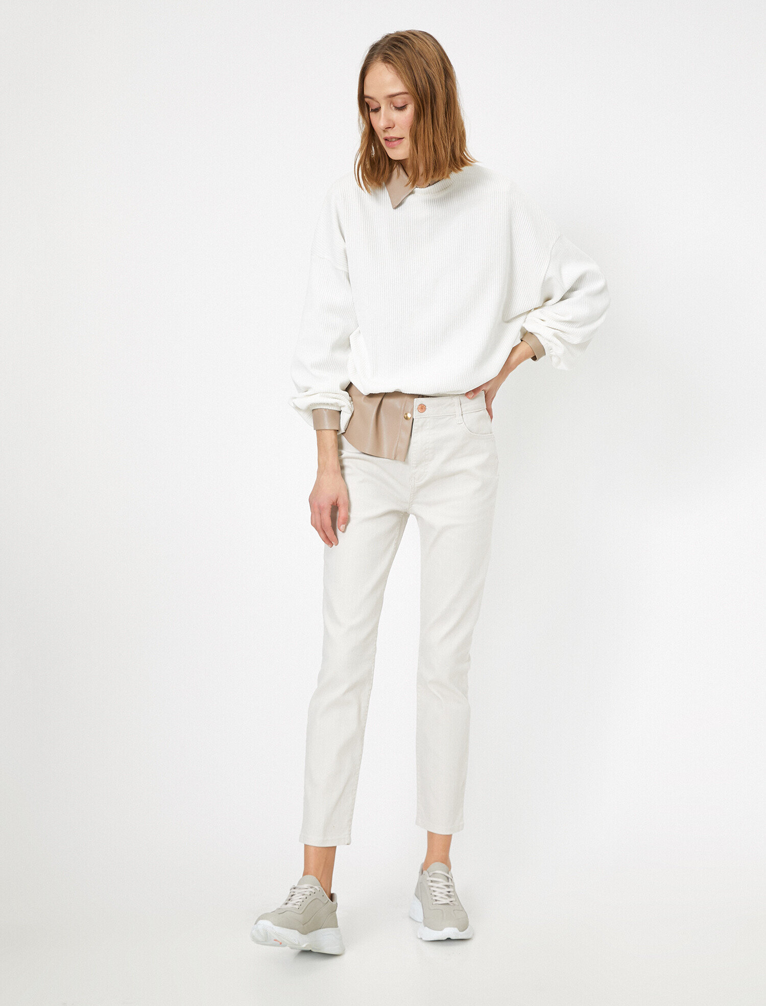   Cep Detaylı Pantolon